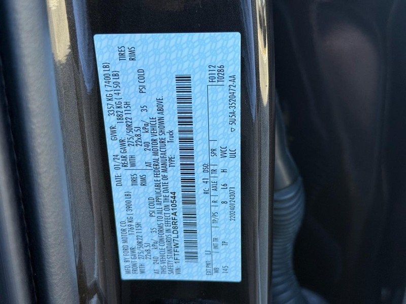 2024 Ford F-150 Platinum Certified HYBRID Near Madison