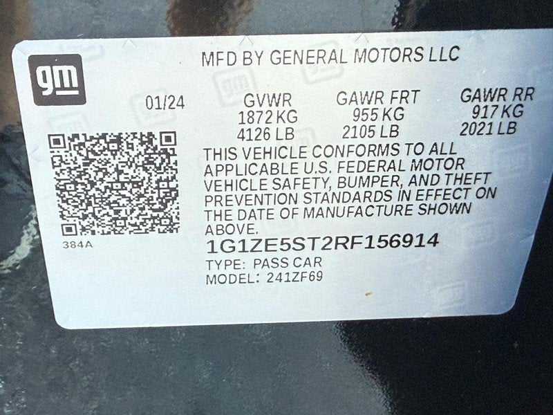2024 Chevrolet Malibu LT 2LT