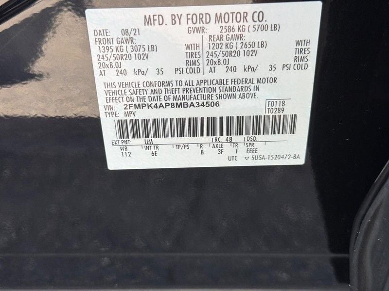 2021 Ford Edge ST
