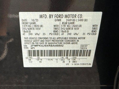 2024 Ford Edge SEL Certified Near Madison