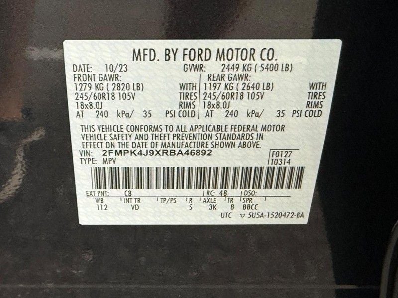 2024 Ford Edge SEL Certified Near Madison
