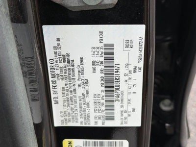 2014 Ford Fusion Hybrid SE