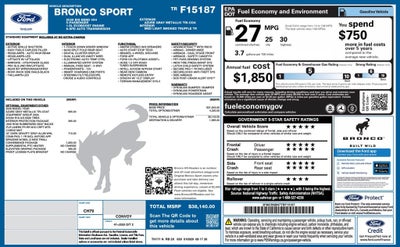 2026 Ford Bronco Sport Big Bend