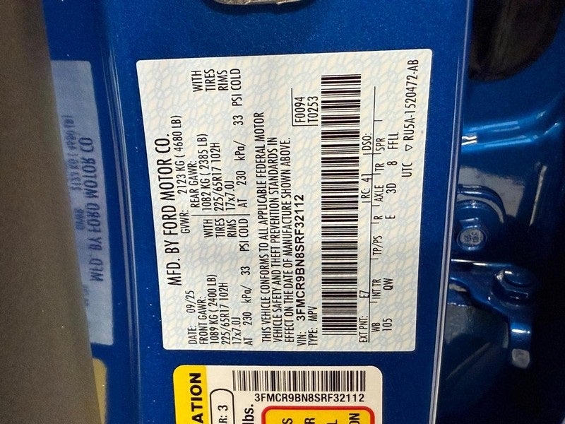 2025 Ford Bronco Sport Big Bend