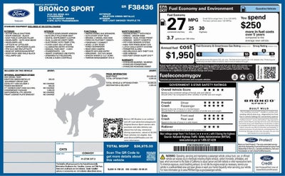 2025 Ford Bronco Sport Big Bend