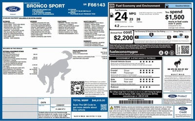 2025 Ford Bronco Sport Outer Banks