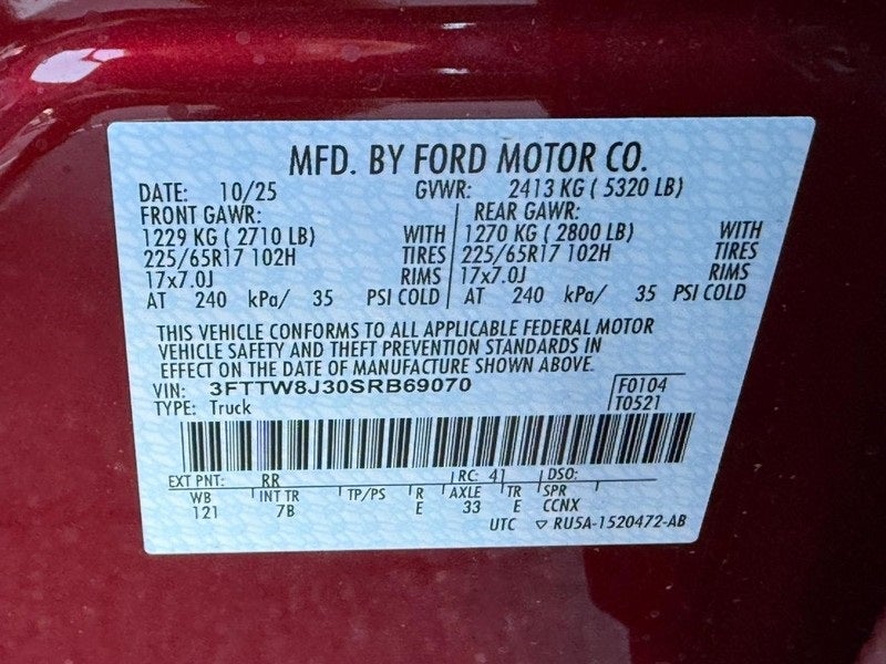 2025 Ford Maverick XLT